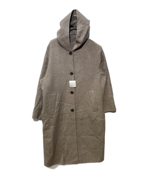 12closet（トゥエルブクローゼット）12closet (トゥエルブクローゼット) ウールリバーコート ベージュ サイズ:Fの古着・服飾アイテム