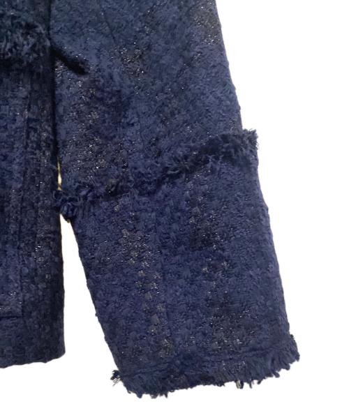 IENA（イエナ）IENA (イエナ) ＆NAVY ネイビーツイードジャケット ネイビー サイズ:38の古着・服飾アイテム
