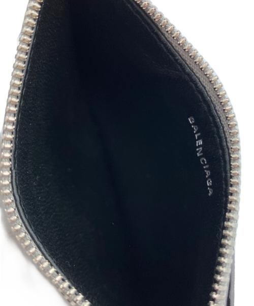 BALENCIAGA（バレンシアガ）BALENCIAGA (バレンシアガ) カードケース付きコインケース シルバーの古着・服飾アイテム