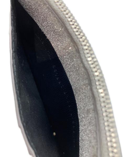 BALENCIAGA（バレンシアガ）BALENCIAGA (バレンシアガ) カードケース付きコインケース シルバーの古着・服飾アイテム