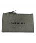 BALENCIAGA（バレンシアガ）の古着「カードケース付きコインケース」｜シルバー
