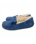 UGG (アグ) ムートンリボンローファー　 ネイビー サイズ:US8 未使用品：8000円