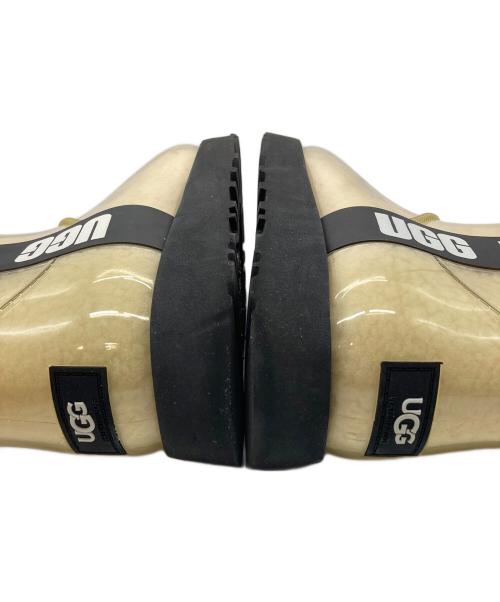 UGG（アグ）UGG (アグ) ムートンブーツ　レインシューズ ベージュ サイズ:US7の古着・服飾アイテム