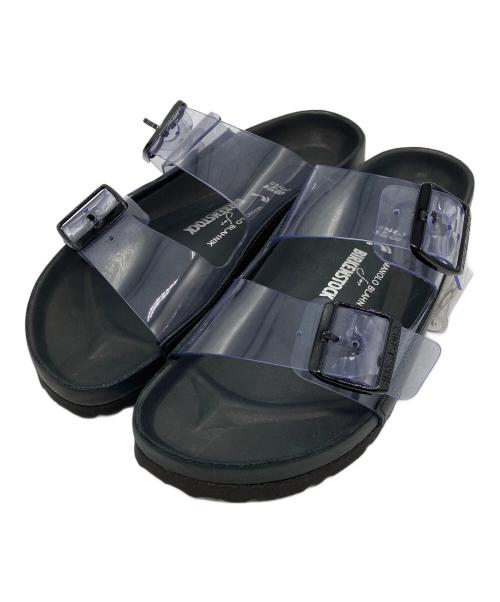 BIRKENSTOCK（ビルケンシュトック）BIRKENSTOCK (ビルケンシュトック) Manolo Blahnik (マノロ ブラニク) サンダル ブラック サイズ:38の古着・服飾アイテム