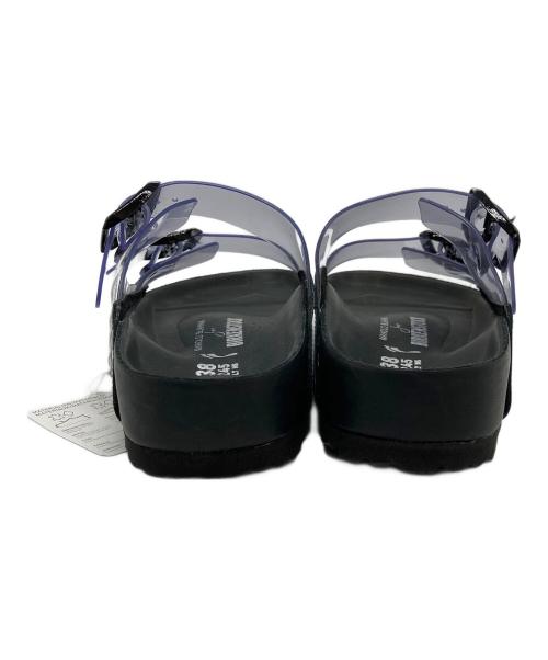BIRKENSTOCK（ビルケンシュトック）BIRKENSTOCK (ビルケンシュトック) Manolo Blahnik (マノロ ブラニク) サンダル ブラック サイズ:38の古着・服飾アイテム