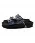BIRKENSTOCK (ビルケンシュトック) Manolo Blahnik (マノロ ブラニク) サンダル ブラック サイズ:38：19000円