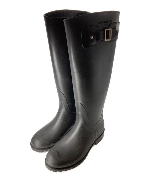 Saint Laurent Paris（サンローランパリ）Saint Laurent Paris (サンローランパリ) レインブーツ ブラック サイズ:37の古着・服飾アイテム