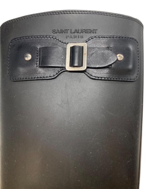 Saint Laurent Paris（サンローランパリ）Saint Laurent Paris (サンローランパリ) レインブーツ ブラック サイズ:37の古着・服飾アイテム