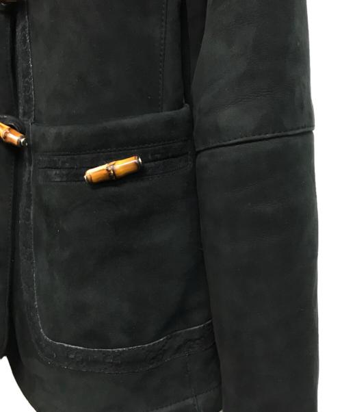 GUCCI（グッチ）GUCCI (グッチ) バンブームートンショートコート ブラック サイズ:38の古着・服飾アイテム