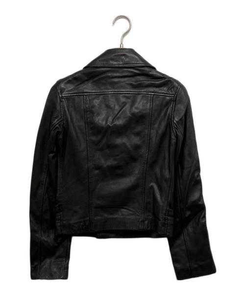 ALL SAINTS（オールセインツ）ALL SAINTS (オールセインツ) レザージャケット ブラック サイズ:US 0の古着・服飾アイテム