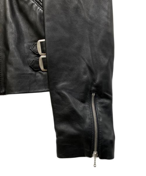 ALL SAINTS（オールセインツ）ALL SAINTS (オールセインツ) レザージャケット ブラック サイズ:US 0の古着・服飾アイテム