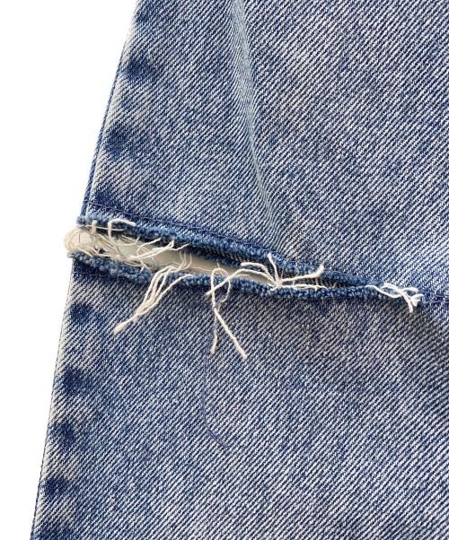 Maison Margiela（メゾンマルジェラ）Maison Margiela (メゾンマルジェラ) カットアウトジーンズ インディゴ サイズ:36の古着・服飾アイテム