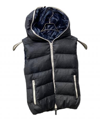 中古・古着通販】DUVETICA (デュベティカ) ダウンベスト グレー サイズ