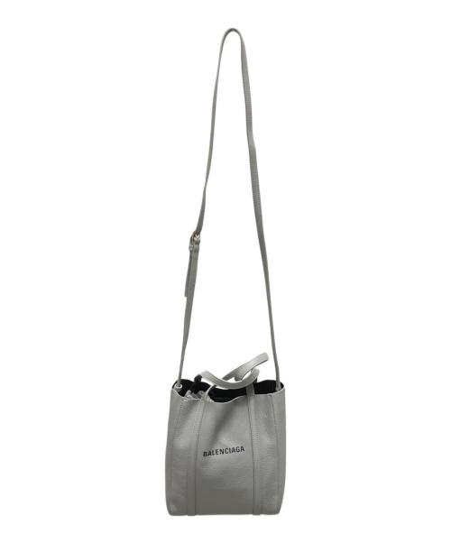 BALENCIAGA（バレンシアガ）BALENCIAGA (バレンシアガ) EVERYDAY XXS/2wayトートバッグ グレー サイズ:XXSの古着・服飾アイテム