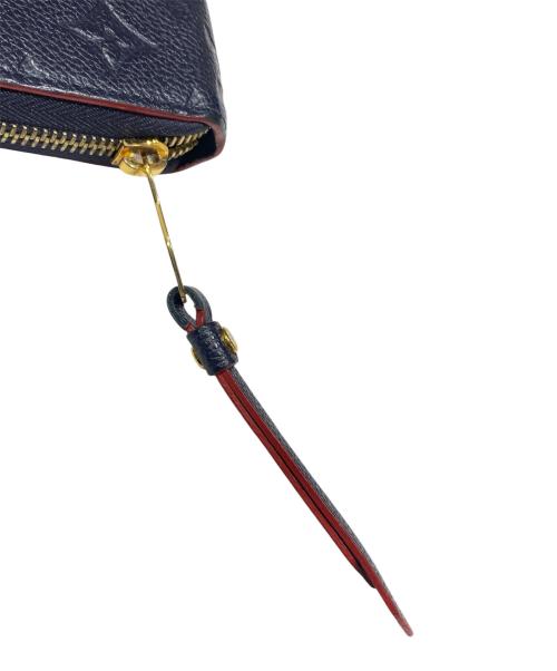 LOUIS VUITTON（ルイ ヴィトン）LOUIS VUITTON (ルイ ヴィトン) モノグラム・アンプラント ジッピー・ウォレット ネイビーの古着・服飾アイテム