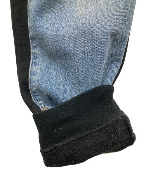 JUNYA WATANABE COMME des GARCONS（(ジュンヤワタナベ コムデギャルソン）JUNYA WATANABE COMME des GARCONS ((ジュンヤワタナベ コムデギャルソン) LEVI'S (リーバイス) 再構築ジョガーパンツ インディゴ サイズ:Sの古着・服飾アイテム