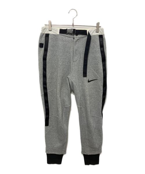 NIKE（ナイキ）NIKE (ナイキ) sacai (サカイ) NRG FLEECE PANT グレー サイズ:Sの古着・服飾アイテム