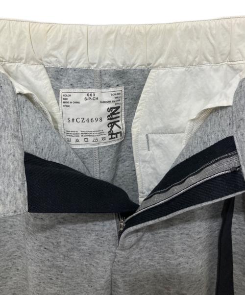 NIKE（ナイキ）NIKE (ナイキ) sacai (サカイ) NRG FLEECE PANT グレー サイズ:Sの古着・服飾アイテム