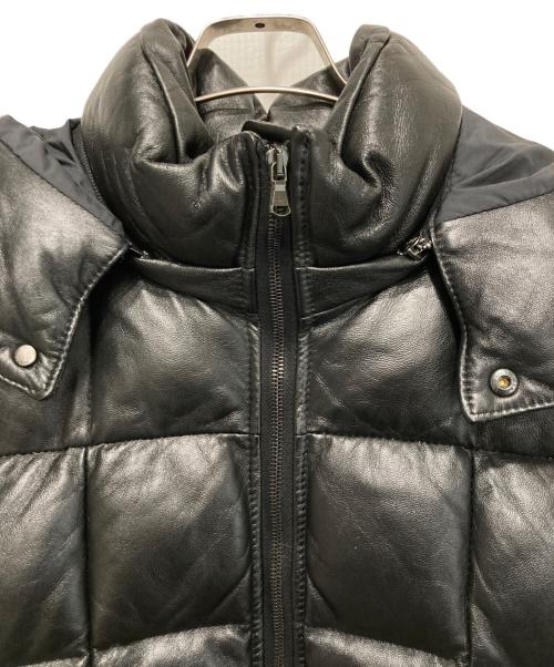 TATRAS（タトラス）TATRAS (タトラス) ラムレザーダウンジャケット ブラック サイズ:3の古着・服飾アイテム