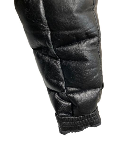 TATRAS（タトラス）TATRAS (タトラス) ラムレザーダウンジャケット ブラック サイズ:3の古着・服飾アイテム