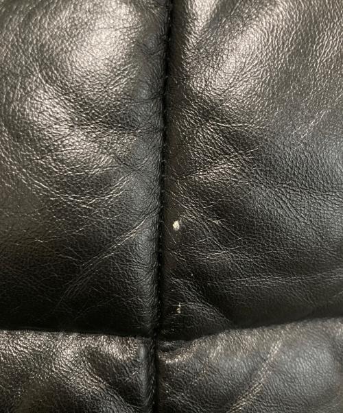 TATRAS（タトラス）TATRAS (タトラス) ラムレザーダウンジャケット ブラック サイズ:3の古着・服飾アイテム