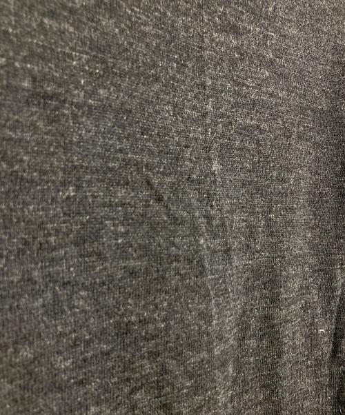 JIL SANDER（ジルサンダー）JIL SANDER (ジルサンダー) ウール シルク シアーニット　薄手　レイヤード グレー サイズ:36の古着・服飾アイテム
