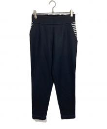 BORDERS at BALCONY（ボーダーズアットバルコニー）の古着「ウールパンツ　」｜ブラック