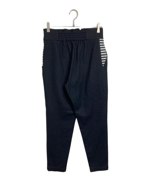 BORDERS at BALCONY（ボーダーズアットバルコニー）BORDERS at BALCONY (ボーダーズアットバルコニー) ウールパンツ　 ブラック サイズ:38の古着・服飾アイテム