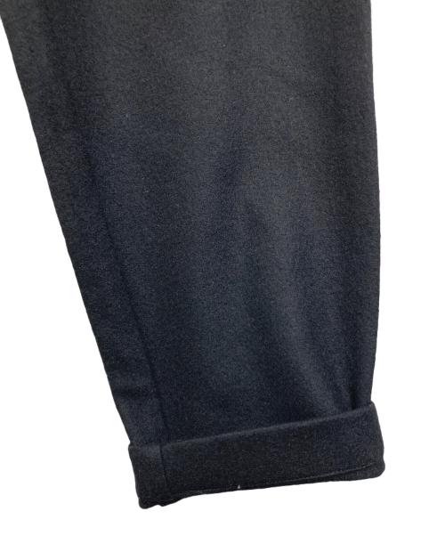 BORDERS at BALCONY（ボーダーズアットバルコニー）BORDERS at BALCONY (ボーダーズアットバルコニー) ウールパンツ　 ブラック サイズ:38の古着・服飾アイテム