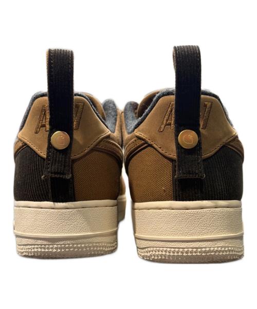 NIKE（ナイキ）NIKE (ナイキ) CarHartt (カーハート) AIR FORCE 1 07 PRM WIP ブラウン サイズ:28cmの古着・服飾アイテム