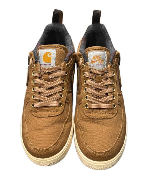 NIKE（ナイキ）NIKE (ナイキ) CarHartt (カーハート) AIR FORCE 1 07 PRM WIP ブラウン サイズ:28cmの古着・服飾アイテム