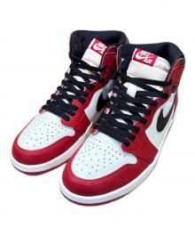 NIKE（ナイキ）の古着「AIR JORDAN 1 RETRO HIGH OG "LOST & FOUND" VARSITY RED/BLACK-SAIL-MUSLIN」｜レッド