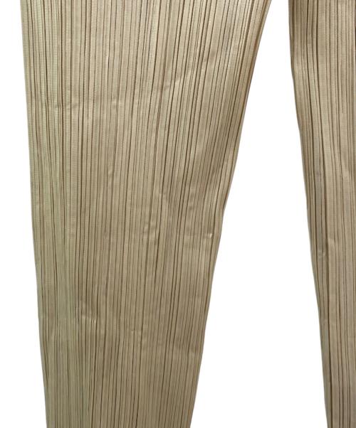 PLEATS PLEASE（プリーツプリーズ）PLEATS PLEASE (プリーツプリーズ) プリーツパンツ ベージュ サイズ:1の古着・服飾アイテム