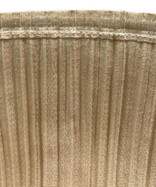 PLEATS PLEASE（プリーツプリーズ）PLEATS PLEASE (プリーツプリーズ) プリーツパンツ ベージュ サイズ:1の古着・服飾アイテム