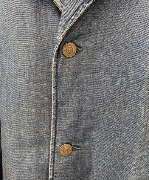 MM6 Maison Margiela（エムエムシックスメゾンマルジェラ）MM6 Maison Margiela (エムエムシックスメゾンマルジェラ) デニムオーバーコート インディゴ サイズ:40の古着・服飾アイテム