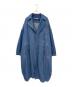 MM6 Maison Margiela（エムエムシックスメゾンマルジェラ）の古着「デニムオーバーコート」｜インディゴ