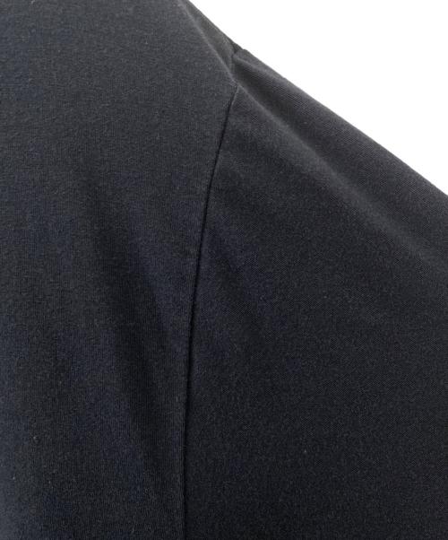 MM6 Maison Margiela（エムエムシックスメゾンマルジェラ）MM6 Maison Margiela (エムエムシックスメゾンマルジェラ) バイカラーワンピース ブラック サイズ:Sの古着・服飾アイテム