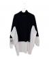 MM6 Maison Margiela (エムエムシックスメゾンマルジェラ) バイカラーワンピース ブラック サイズ:S：27000円