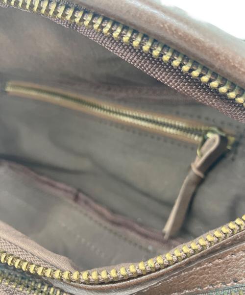 keto（ケト）keto (ケト) 弾丸ウエストレザーバッグ ダークブラウン サイズ:-の古着・服飾アイテム
