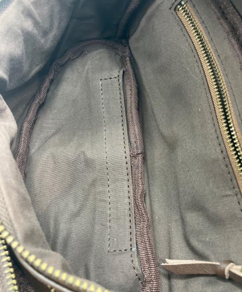 keto（ケト）keto (ケト) 弾丸ウエストレザーバッグ ダークブラウン サイズ:-の古着・服飾アイテム