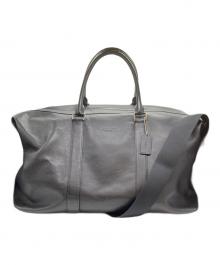 COACH（コーチ）の古着「2WAYレザーボストンバッグ」｜ブラック