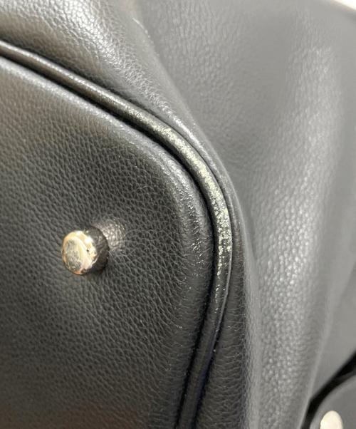 COACH（コーチ）COACH (コーチ) 2WAYレザーボストンバッグ ブラックの古着・服飾アイテム