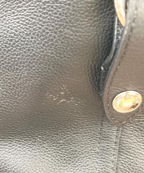 COACH（コーチ）COACH (コーチ) 2WAYレザーボストンバッグ ブラックの古着・服飾アイテム