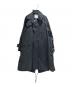 sacai（サカイ）の古着「ハンク・ウィリス・トーマス ソリッドミックスコート パッチワークデザイン ウールブレンド オーバーコート/Hank Willis Thomas/Solid Mix Coat」｜ブラック