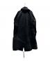 sacai (サカイ) ハンク・ウィリス・トーマス ソリッドミックスコート パッチワークデザイン ウールブレンド オーバーコート/Hank Willis Thomas/Solid Mix Coat ブラック サイズ:1：70000円