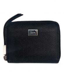 TOD'S（トッズ）の古着「TOD'S　コンパクトレザーウォレット」｜ブラック