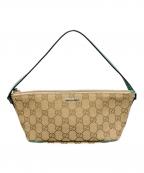 GUCCIグッチ）の古着「GGキャンバス ハンドバッグ」｜ベージュ