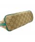 中古・古着 GUCCI (グッチ) GGキャンバス ハンドバッグ ベージュ サイズ:-：100000円