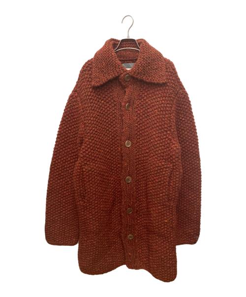 Yohji Yamamoto pour homme（ヨウジヤマモト プールオム）Yohji Yamamoto pour homme (ヨウジヤマモト プールオム) 厚手ニット レッド サイズ:3の古着・服飾アイテム
