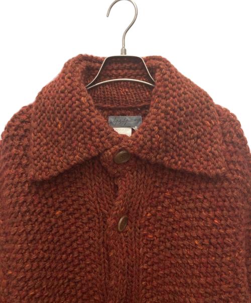 Yohji Yamamoto pour homme（ヨウジヤマモト プールオム）Yohji Yamamoto pour homme (ヨウジヤマモト プールオム) 厚手ニット レッド サイズ:3の古着・服飾アイテム
